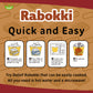 DELIEF Rabokki Jjajang Flavor, Korean Street Food, 5.82 oz, Quick Meal, Ramen Noodle & Tteokbokki Combined