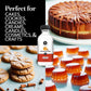 Dolce Foglia Cinnabon Extract - Oil-Soluble, Sugar-Free Flavoring for Baking, Smoothies & Desserts - 2 Oz.