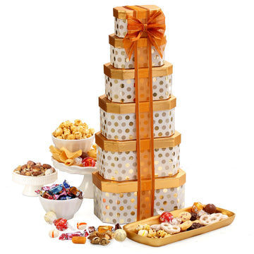 Broadway Basketeers Gourmet Food Gift Basket Snack Gifts For Women, Men, Families, Delivery For, Appreciation, Chocolate, Thank You, Birthday, Corporate, Congratulations
