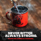 Blackout Coffee Morning Reaper Ground Coffee - Medium Roast, Bold & Strong Flavor - Freshly Roasted 12oz Bag, American Made