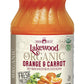 LAKEWOOD JUICE ORANGE CARROT ORG, 32 FO