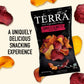 Terra Vegetable Chips, No Salt Added, 5 oz. (Pack of 12), Black, Model 00573816
