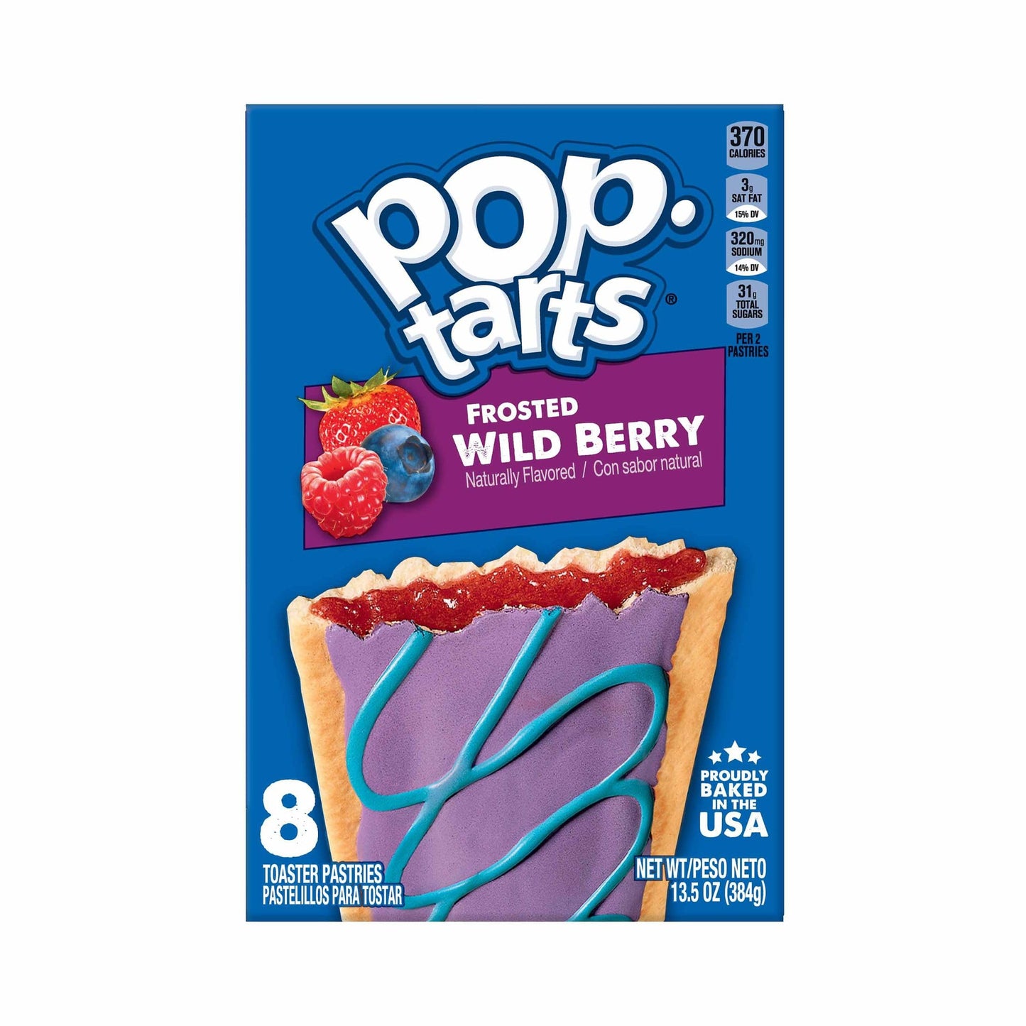 Kelloggs Pop-Tarts Wild Berry 13.5oz 12ct