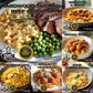 Grumpy Butcher Chef-Crafted Gourmet Meals Sampler: Comfort Classics  6-pack (10 - 15 oz each) - enhanced Prepared Meals & Entrees