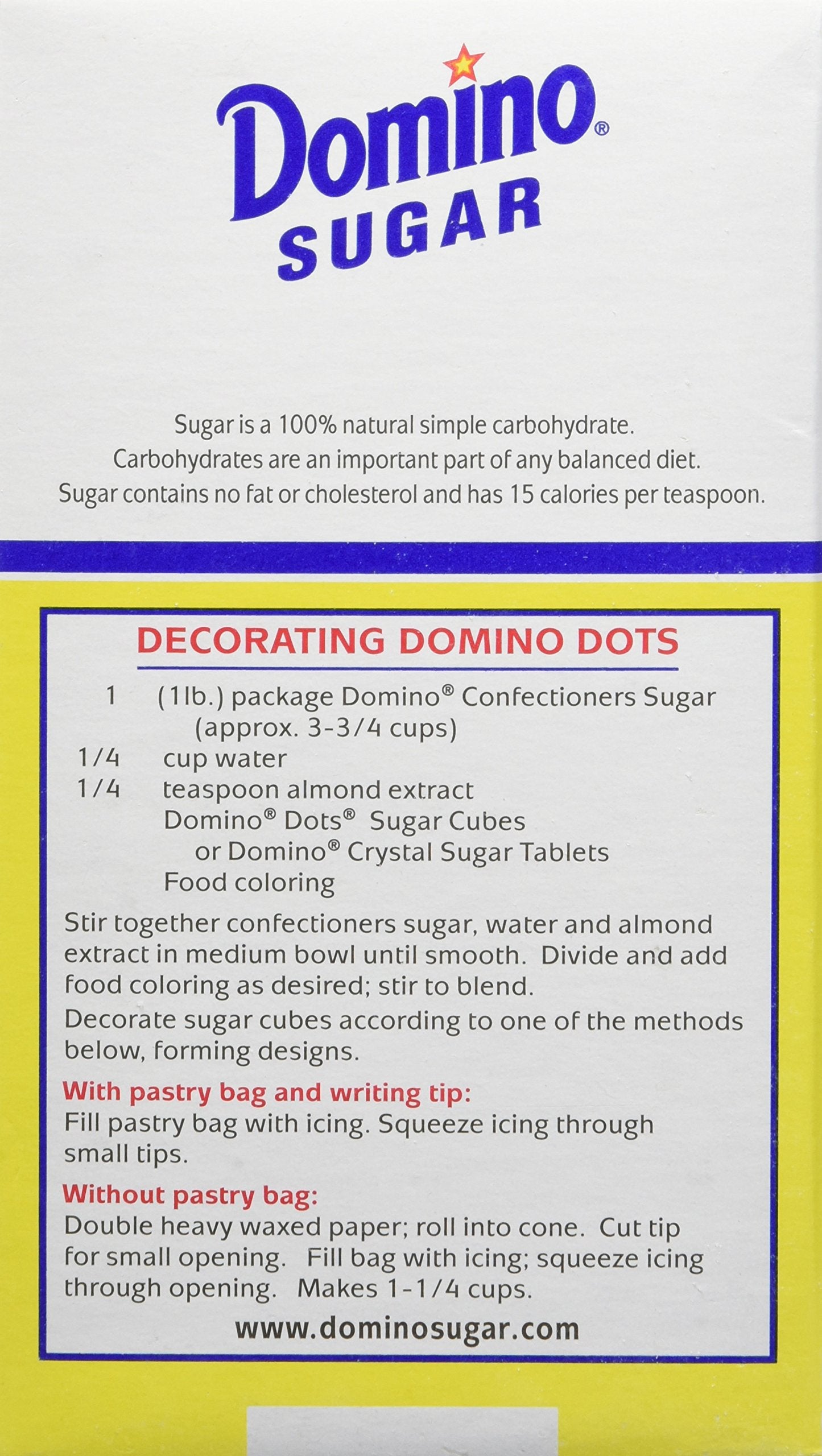 Domino Sugar Cubes - 1 lb (Pack of 3)