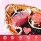 Edible Sanding Sugar Gold Star Glitter Mix, Red Sanding Sugar, Pink Sanding Sugar, Shimmer Star Sprinkles, Pink And Red Sprinkle