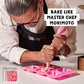Global Grub Diy Morimoto Mochi Donut Kit - Includes Mochi Donut Mold, Reusable Piping Bag, Sweet Rice Mochi Flour, Confectioners