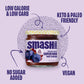 Smash Foods Grape Jam | Low-Calorie, No Sugar Added Keto Jam With Upcycled Fruit & Chia Seeds | Vegan, Paleo Superfood Fruit Spr