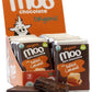Moo Chocolates Organic Dark Chocolate Mini Bars with Salted Caramel 0.7oz, 14 ct (Pack of 1) | USDA Organic, Non-GMO | 100 Calor