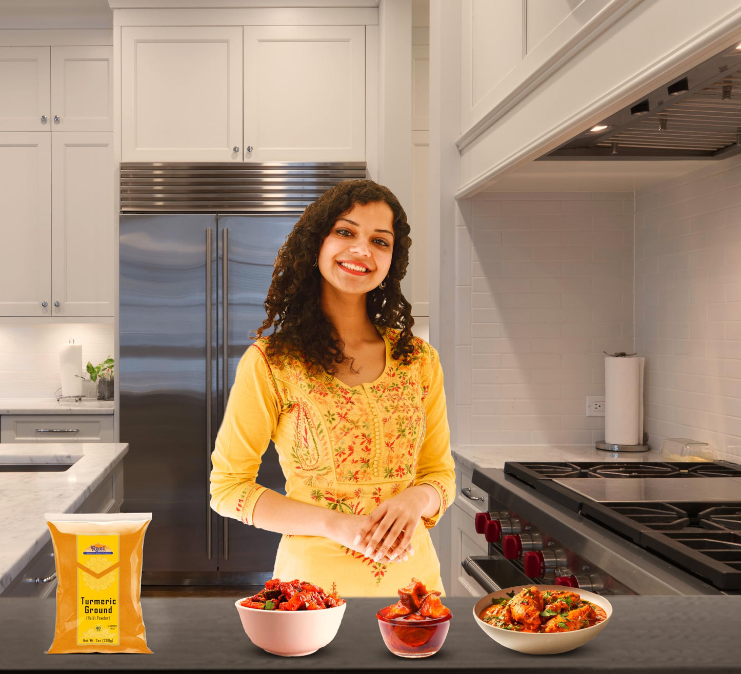 Rani Turmeric Root Powder Spice, High Curcumin, 7oz (200g), 100% Pure, Vegan, Gluten Friendly, Non-GMO, Indian Origin