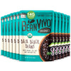 BeanVIVO (Pack of 12) Organics Plant based Protein Baja Black Beans - Good Source of Fiber - Nutritious & Microwave Meals - Glut