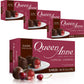 Queen Anne Dark Chocolate Covered Cordial Cherries | 6.6 oz (Pack of 4) | 10 Piece Gift Boxes | Whole Maraschino Cherry Creamy F
