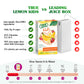 True Lemon Strawberry Banana Kids Drink Mix (10 Packets) - No Preservatives Or Artificial Flavors - Low Sugar Hydration Powder For Kids