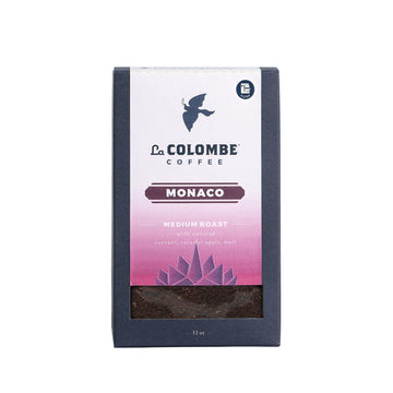 La Colombe Monaco Medium Roast Drip Grind Ground Coffee - Notes of Milk Chocolate, Graham Cracker, Black Cherry, 12 Ounce (Pack 