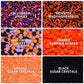 Halloween Sprinkles For Cake Decorating Edible Sprinkle Mix Pumpkin Jimmies Orange Sanding Sugar Cake Sprinkles For Baking Cupca
