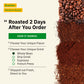 Brazilian Santos Medium Roast Coffee Beans - Single Origin Arabica Specialty Coffee Beans, Freshly Roasted To Order, Fair Trade
