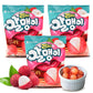 COELO Lychee Gummy Candy - 3 Packs (67g each) - Soft Chewy Jelly Treats for Parties and Snacks