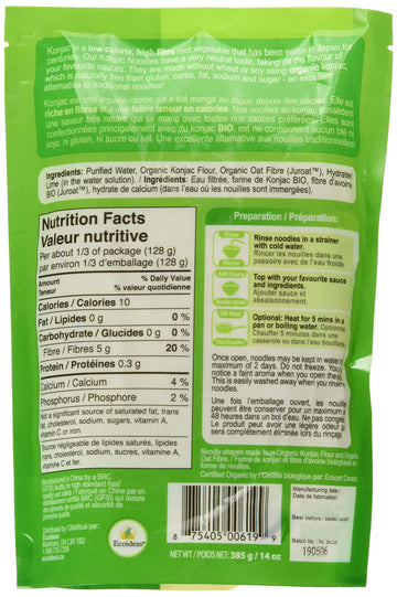 Better Than Noodles Konnyaku Noodles Organic, 14 Oz