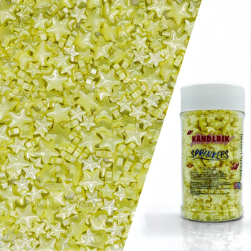 Mixed Size Yellow Stars Sprinkles Edible Stars Cake Decorating Stars Cake Decorations Cupcake Toppers Cookie Decorating Perfect 