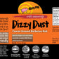 Dizzy Pig Coarse Grind Dizzy Dust All-Purpose Barbecue Seasoning Rub (8Oz. Shaker) - Seasons 30+Lbs Of Food - Hand Made In The U