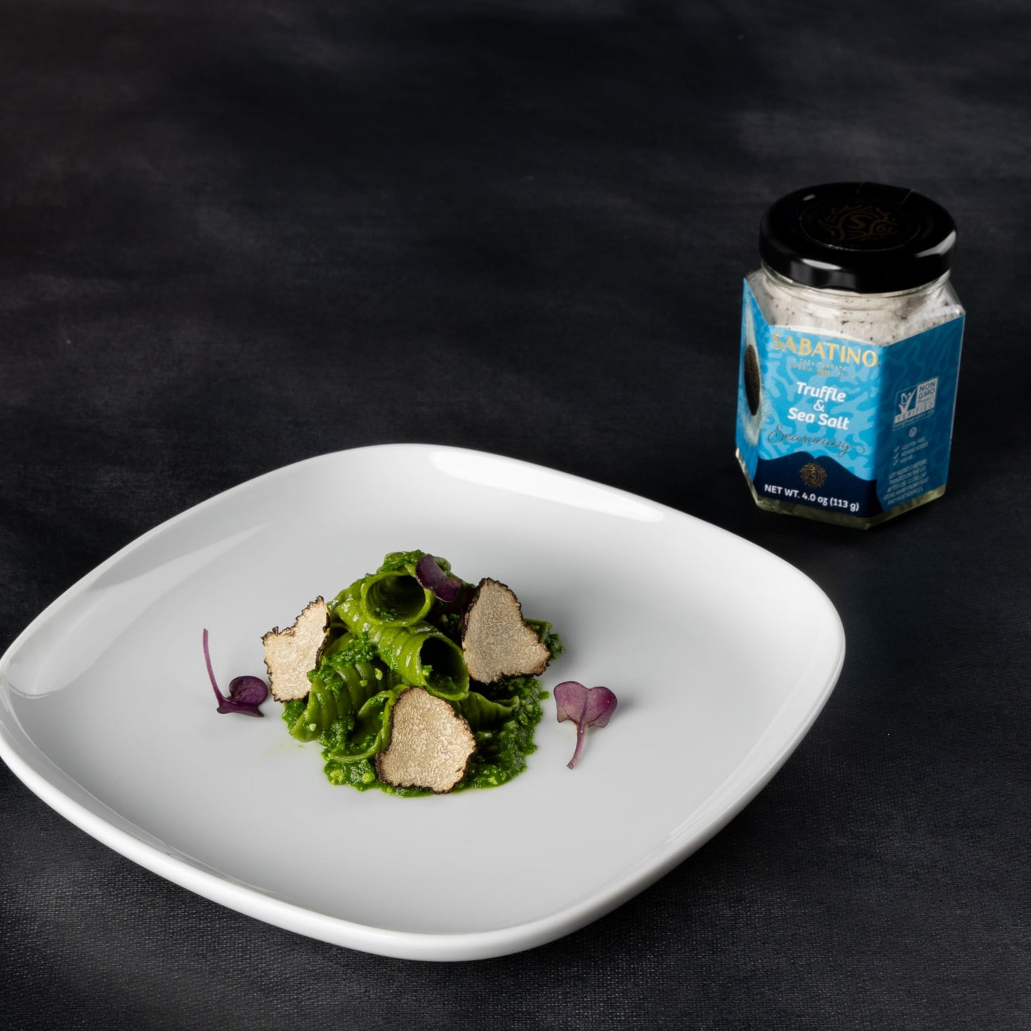Sabatino Tartufi Truffle Salt Seasoning, All Natural Gourmet Truffle Salt, Sicilian Sea Salt,Kosher, Non-Gmo Project Certified,