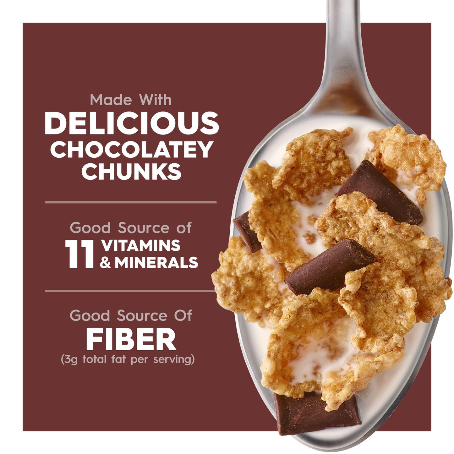 Kelloggs Special K Chocolatey Delight Breakfast Cereal  Good Source of Fiber  Large Size  15.5 oz