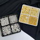 Gold Sprinkles And Sliver Sprinkles 2 Pack With 4-Claw Pick Up Tool, 13Oz Pearl Sprinkles Mix Size For Baking, Cupcake, Cookie,