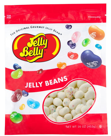 Jelly Belly Birthday Cake Remix Jelly Beans - 1 Pound (16 Ounces) Resealable Bag - Genuine, Official, Straight from the Source