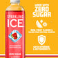 Sparkling Ice Strawberry Watermelon Sparkling Water, Zero Sugar, 17 Fl Oz Bottles, Pack of 12