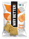 Way Better Snacks Sprouted Gluten Free Tortilla Chips, Simply Sweet Potato, 1 Ounce (Pack Of 12)