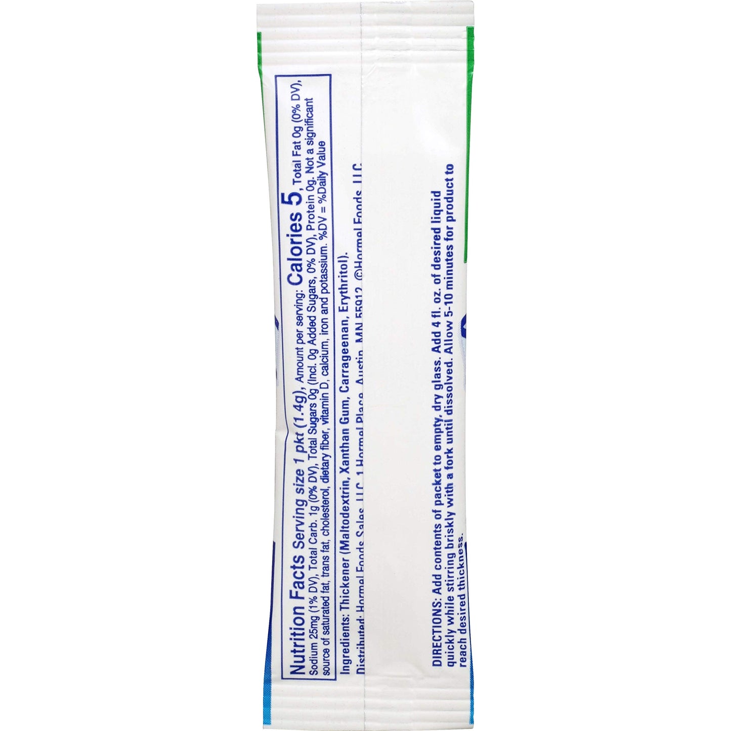 Thick & Easy Clear Nectar Thickener, 1.4 Grams - 100 Per Case