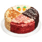 Our Specialty 8 Double Layer Variety Cake with Caramel, Carrot, Chocolate and Red Velvet Cake, 46 oz