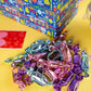 Birthday Love Shower Gift Box By Send A Cake – Ready-To-Gift Music Box With Sweet Caramels & 3 Rainbow Sprinkle Dots Crispy Cake – No Assembly, Perfect Birthday Or Celebration Gift For Women, Men & Kids