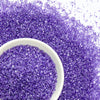 Edible Purple Sanding Sugar Sprinkles,King Cake Sugar,Edible Crystals for Cake Decorating,150g/5.3oz,Valentines Day Coarse Suga