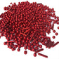 Sprinkles Red Pearl Sugar Candy Mix Size Baking Cake Decorations Cupcake Toppers Celebrations Shaker Jar Wedding Shower Party (1
