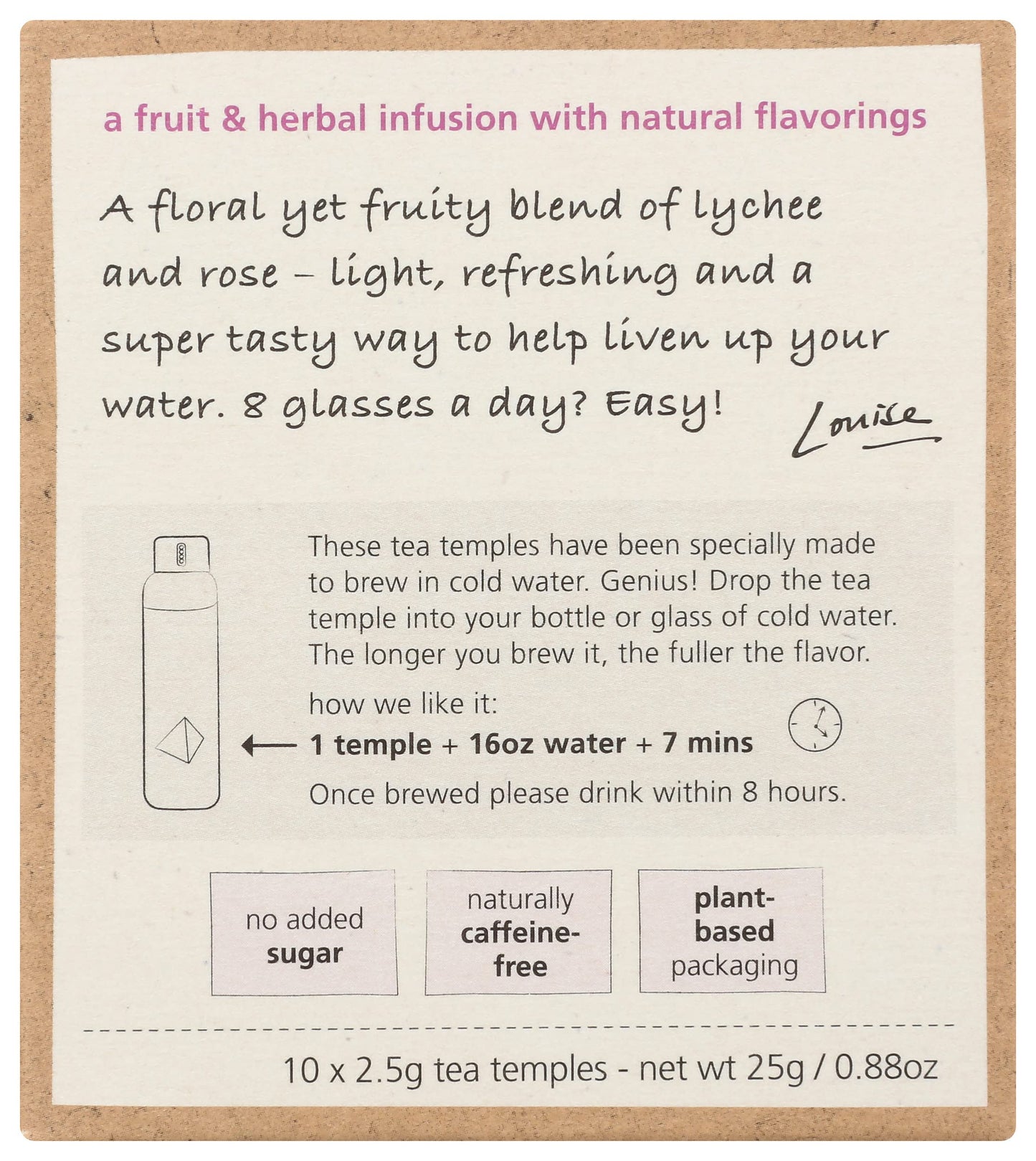 TEAPG LYCHEE RSE CLDBREW ( 6 X 10 CT   )