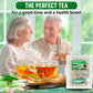 TeaDreamTea Lemongrass Tea Bags - Caffeine Free Herbal Tea - 200 Count Bulk - Enjoy Hot or Cold