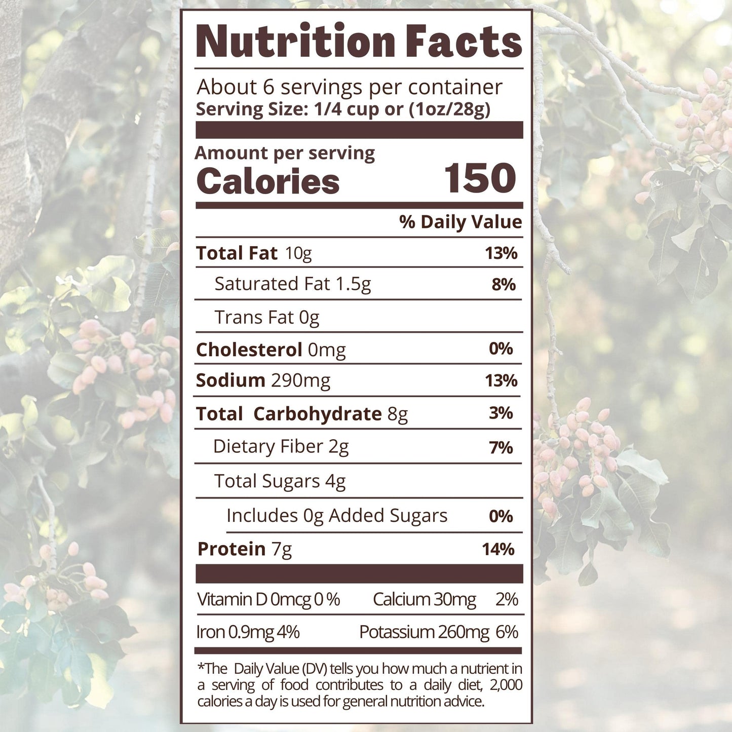 Nichols Farms Roasted No Shell Pistachios - Garlic & Garden Herbs - 6oz (Pack of 3) - Non-GMO, California Grown Snack Packs