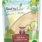 Food to Live Organic Italian Semolina Flour, 2 Pounds - Premium Durum Wheat, Perfect for Pasta and Pizza Dough, Ideal for Authen