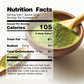 Ganoherb Mushroom Matcha Latte Powder, 7.4 Ounce, 7 Superfood Mushrooms With 25% Beta-Glucans, Lions Mane, Reishi, Chaga, Coconu
