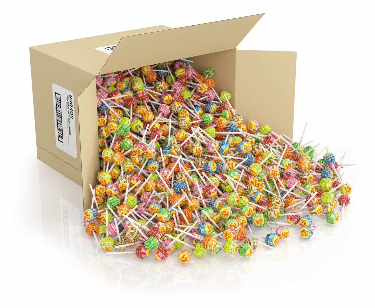 Chupa Chups Classic Bulk Lollipop Assortment  7 Flavors  Individually Wrapped Candy for Kids (1000 Suckers)