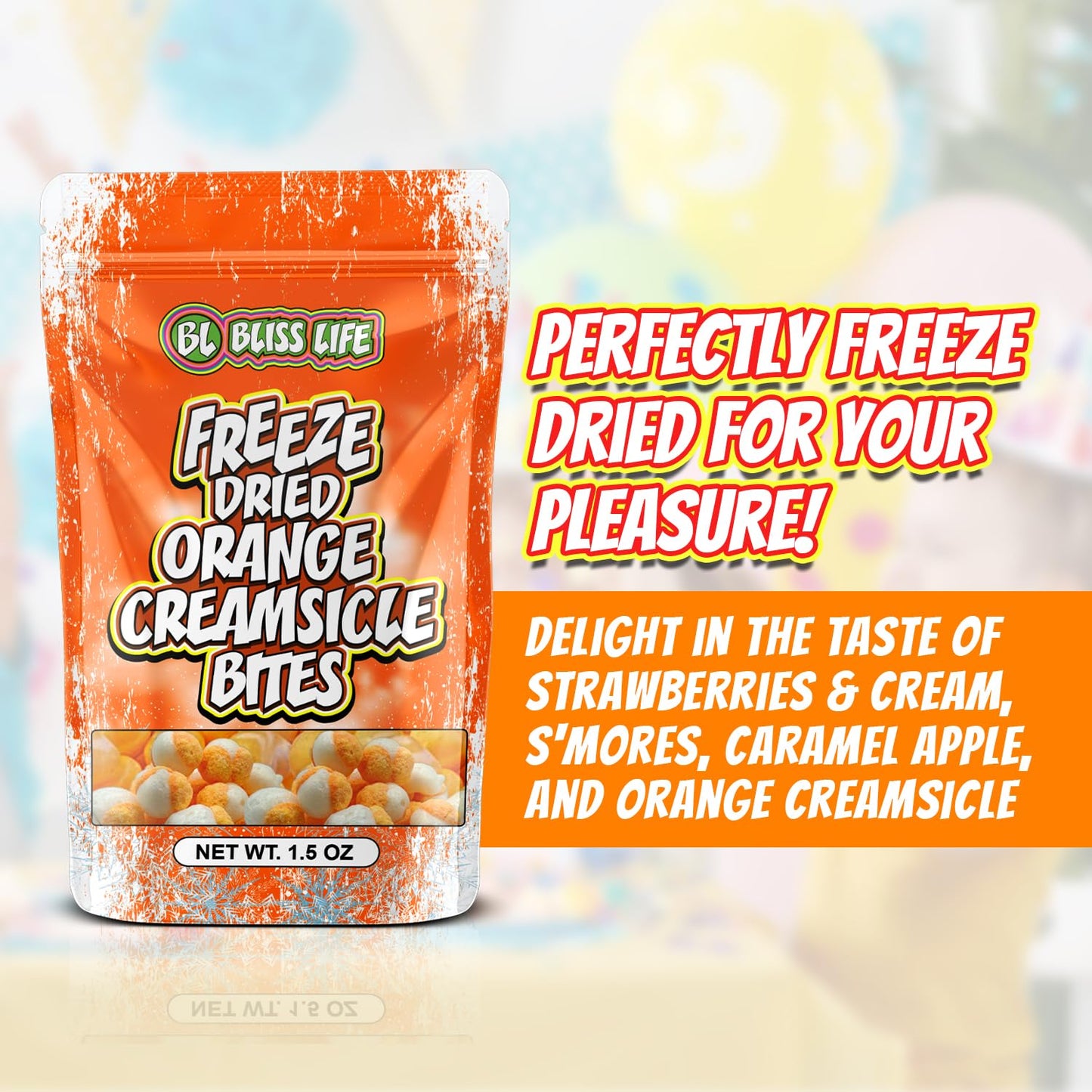 Strawberry And Cream Bites Freeze Dried Fruit Candy From Tiktok, Asmr Crunchy Candy, Sweet And Sour Kids Snacks, Unique Novelty