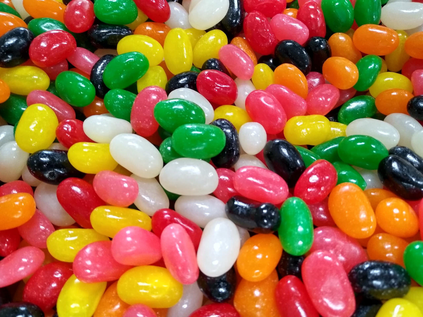 Jumbo Assorted Spiced Jelly Beans - 1 lb of Fresh Delicious Extra Large Licorice Sassafras Peppermint Clove Cinnamon Spearmint J