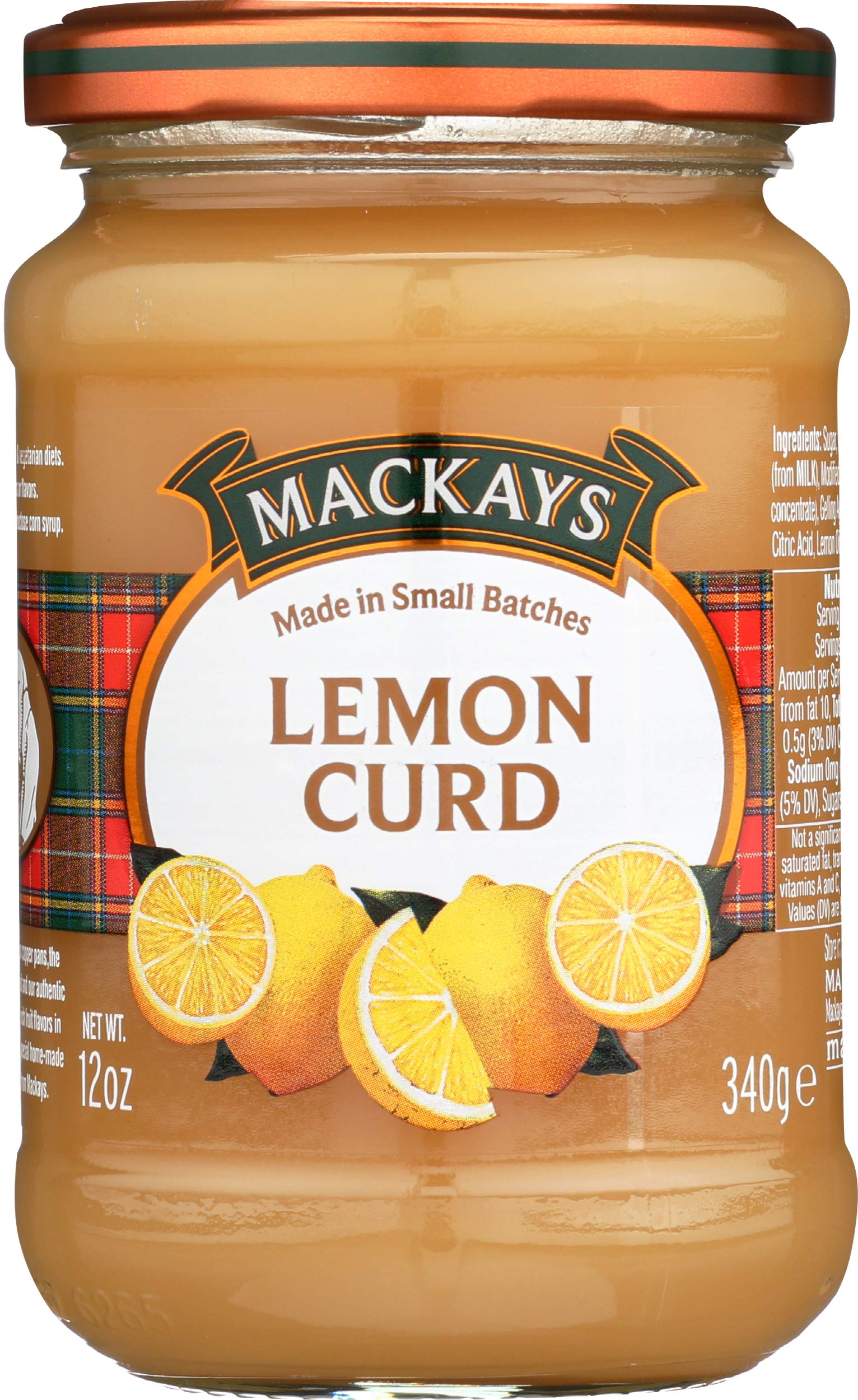 Mackays Lemon curd 12 Ounce