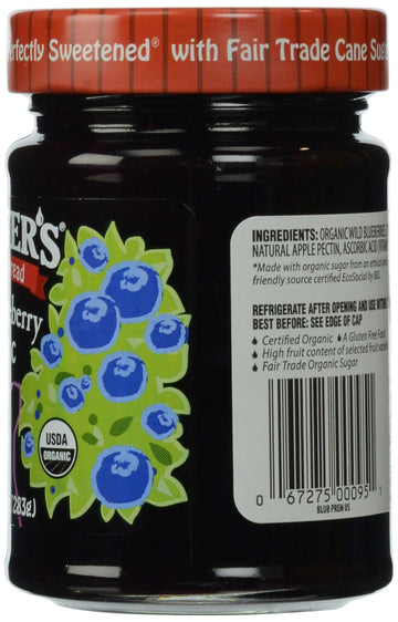 Crofters Organic Wild Blueberry Premium Spread, 10 Oz