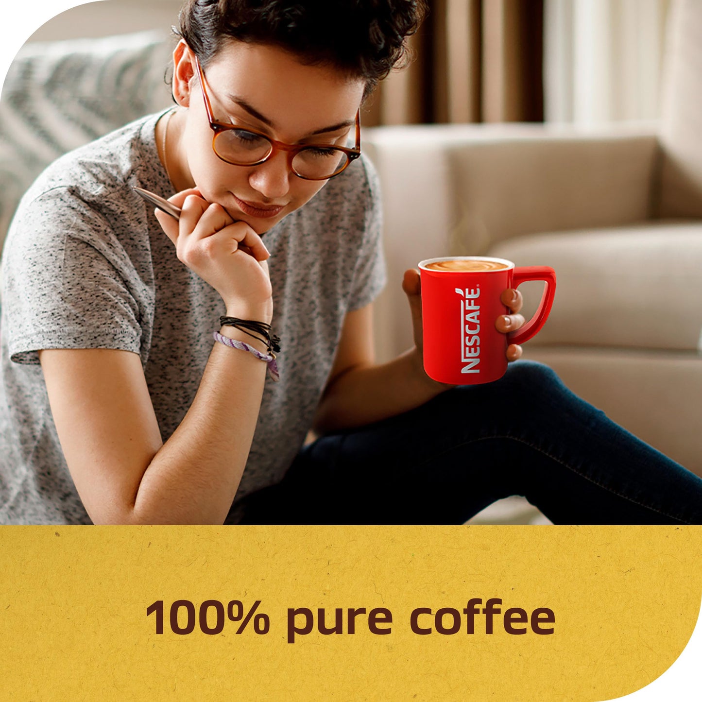 Nescafé Café De Olla, Cinnamon Flavored Instant Coffee, 1 Jar (6.7 Oz)