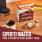 Bulletproof The Mentalist Medium-Dark Roast Single-Serve Pods, 10 Count, 100% Arabica Coffee Sourced From Central And South Amer