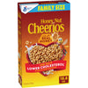 Honey Nut Cheerios Cereal, Limited Edition Happy Heart Shapes, Heart Healthy Cereal With Whole Grain Oats, Family Size, 18.8 Oz