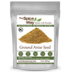 The Spice Way Premium Anise Seeds - Ground Seeds (8 Oz) Also Called Aniseed. Used For Baking Bread, Cooking And Even Tea.