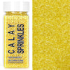 Yellow Sanding Sugar Sprinkles, 4.6 oz Edible Sparkling Sugar Crystals for Baking Topping, Cupcakes, Cookies, Ice Cream & Cake D